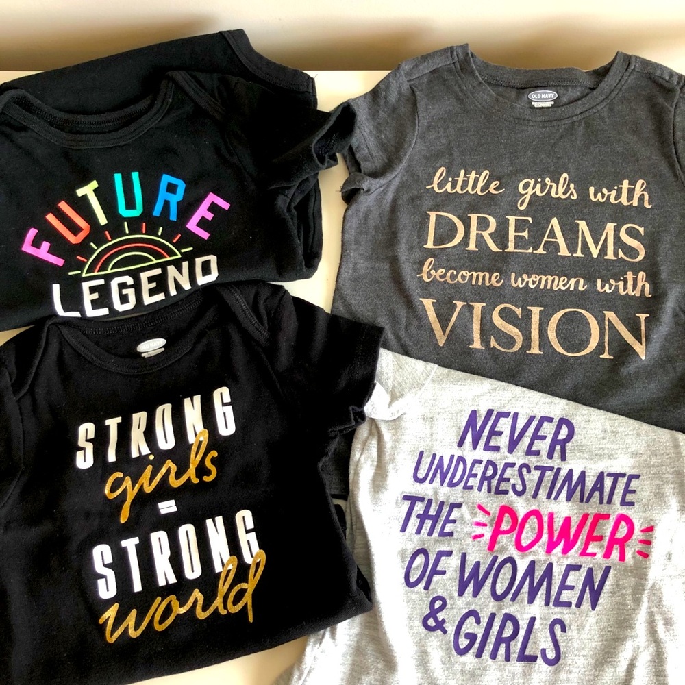 Girl Power Tees & Onesies